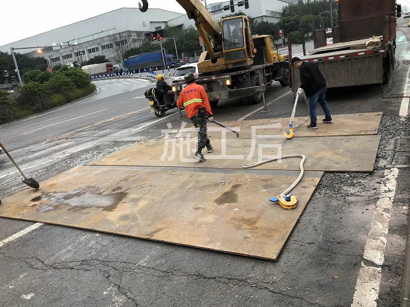 茶園新區(qū)施工后